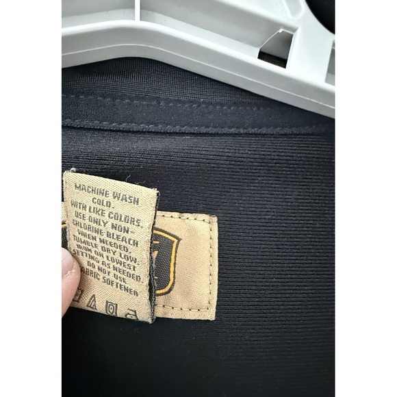 Track Jogging Suit 2XLT Black W White Stripes  Full Zip Jacket Ankle Zip Pants - Picture 6 of 16